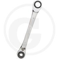 GRANIT BLACK EDITION Dwustronny klucz oczkowy z grzechotką 7301356 - 7301356 - Sklep rolniczy PoltechParts