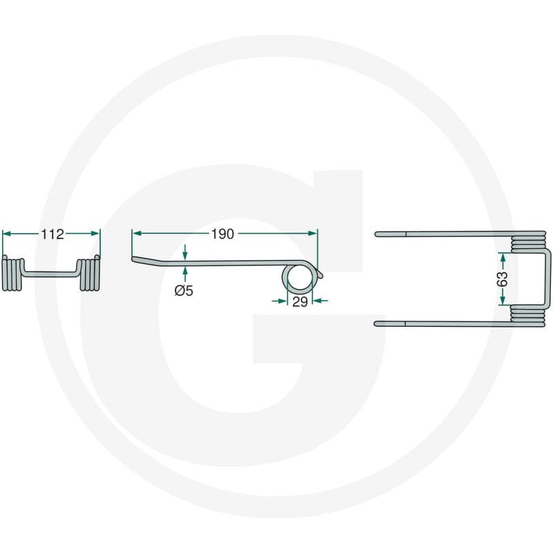 GRANIT Palec podbieracza 525127566 | poltechparts.pl