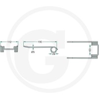 GRANIT Palec podbieracza 525127566 | poltechparts.pl