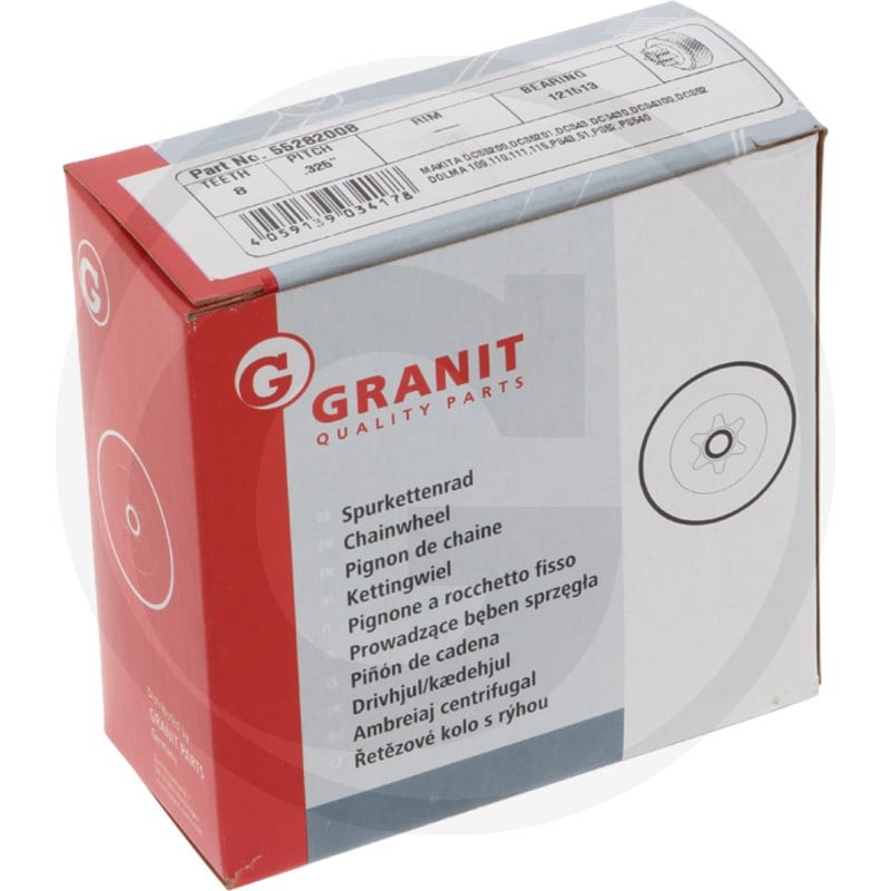 GRANIT Endurance Cut Koło łańcuchowe prowadzące 55282008 - 55282008 - Sklep rolniczy PoltechParts