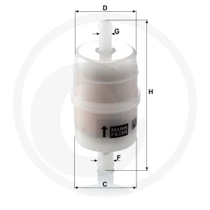 MANN FILTER Filtr paliwa 565WK32.6