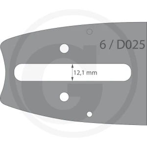 GRANIT Endurance Cut Zestaw prowadnic łańcucha 2 + 1 55290044