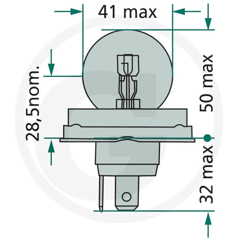 Philips Żarówka Bilux R2 44712620C1 | poltechparts.pl