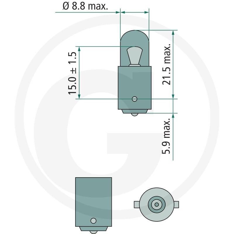 GRANIT Żarówka kulista R2 47712V4WK - Sklep PoltechParts