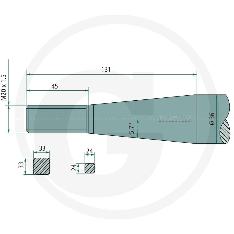 SHW Ząb 43009202000 - Sklep PoltechParts