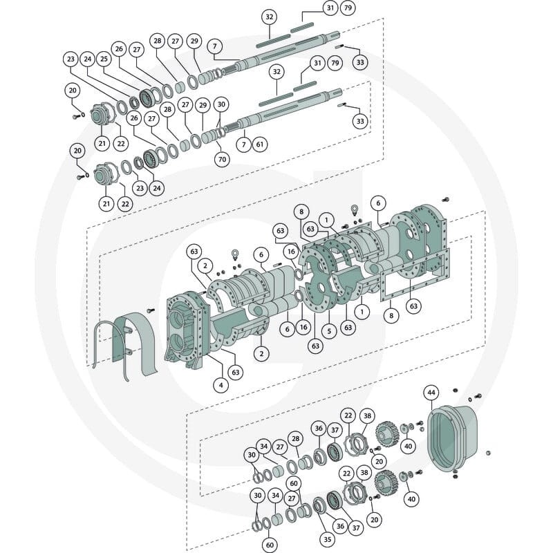 B&P Tłok obrotowy 4054010220067 - 4054010220067 - Sklep rolniczy PoltechParts