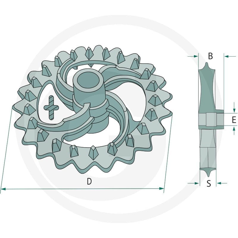 GRANIT Pierścień wału dogniatającego 408316-509 - 408316-509 - Sklep rolniczy PoltechParts