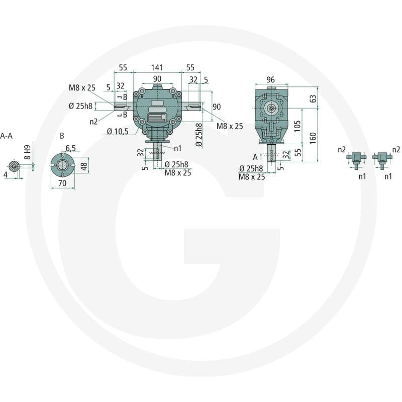 BONDIOLI & PAVESI Przekładnia 415S1018100… | poltechparts.pl