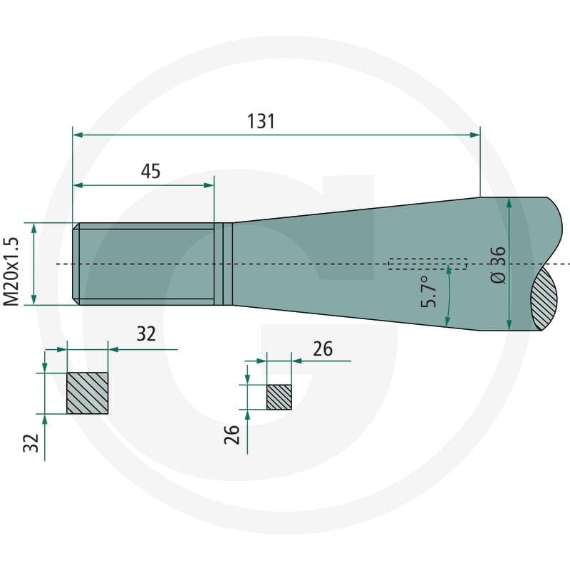 SHW Ząb 43008102003 - Sklep PoltechParts