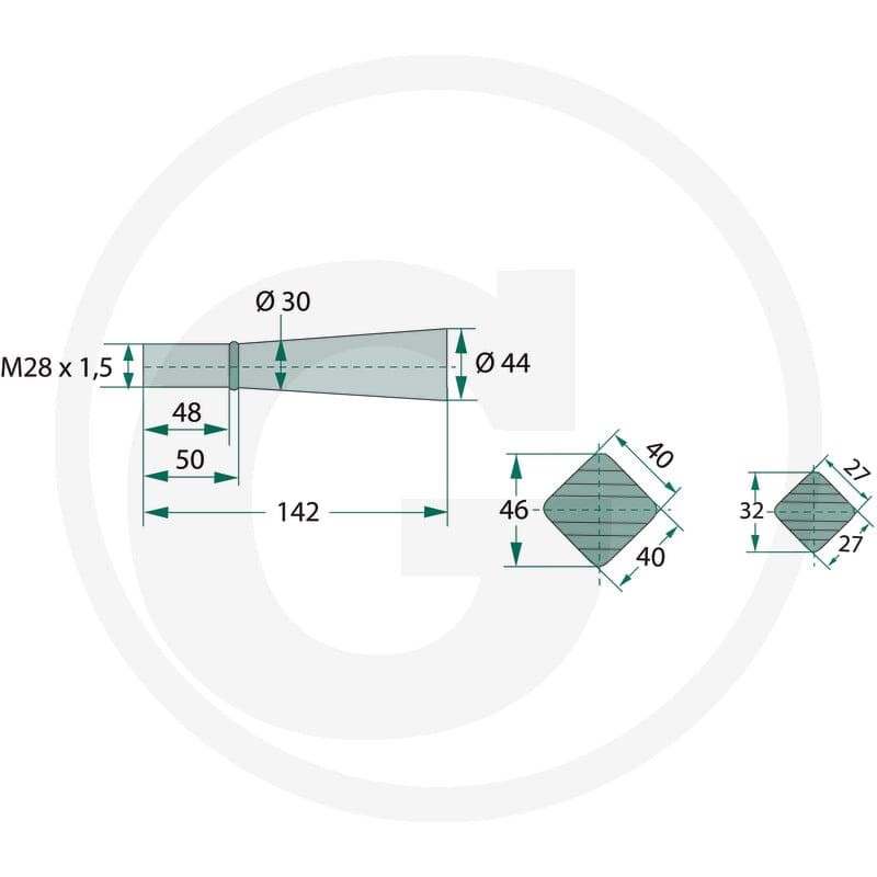 BLUELINE Ząb 439439024 - 439439024 - Sklep rolniczy PoltechParts