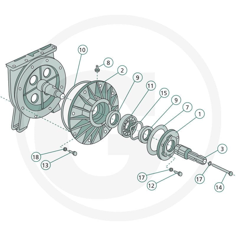Jurop Wałek 4051650004700 | poltechparts.pl
