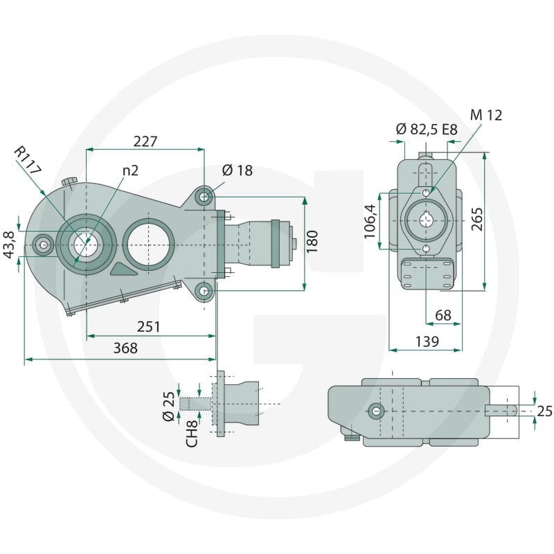 BONDIOLI & PAVESI Przekładnia 415200935780 | poltechparts.pl