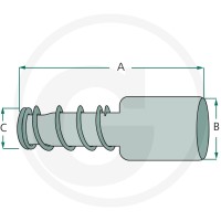BONDIOLI & PAVESI Sworzeń przesuwny kpl.… | poltechparts.pl