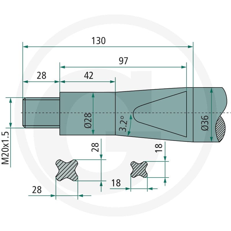 SHW Ząb 43009302000 - Sklep PoltechParts
