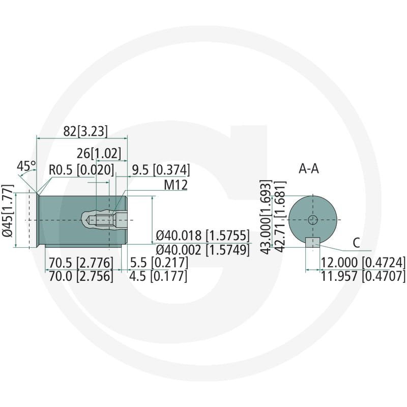 WHITE Silnik hydrauliczny OMT 500 257151B3005 - 257151B3005 - Sklep rolniczy PoltechParts