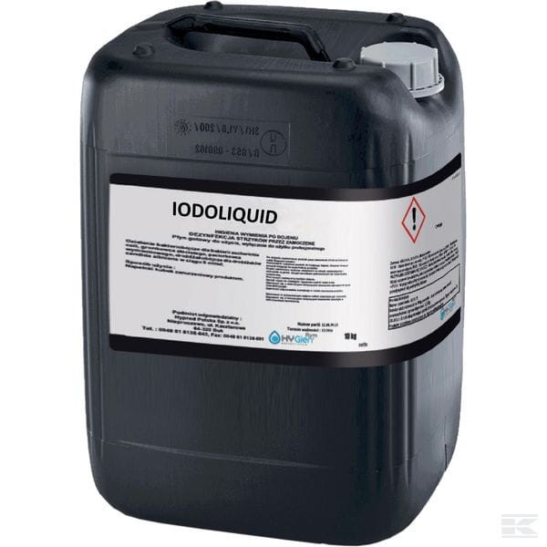 Preparat do dipingu strzyków po doju IODOLIQUID, 5kg