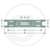 GRANIT Krążek zwrotny 31270118 - 31270118 - Sklep rolniczy PoltechParts