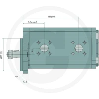 GRANIT Pompa podwójna GRANIT 25999047 - 25999047 - Sklep rolniczy PoltechParts
