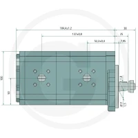 GRANIT Pompa podwójna GRANIT 25999047 - 25999047 - Sklep rolniczy PoltechParts