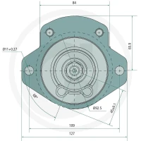 GRANIT Pompa podwójna GRANIT 25999047 - 25999047 - Sklep rolniczy PoltechParts