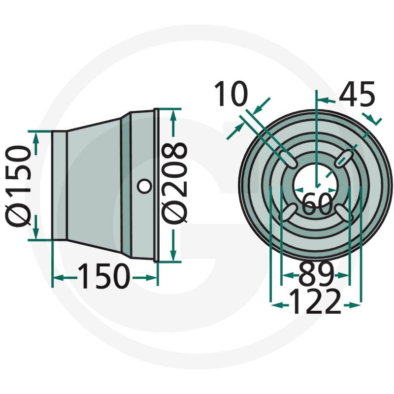 Weasler Osłona przegubu 3973901515192 - 3973901515192 - Sklep rolniczy PoltechParts