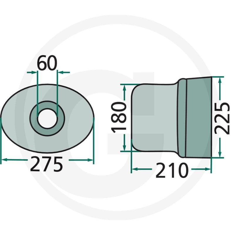 Weasler Osłona przegubu 397391275211 - 397391275211 - Sklep rolniczy PoltechParts