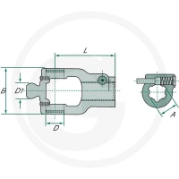 Walterscheid Widełki wciskowe 395136921 | poltechparts.pl