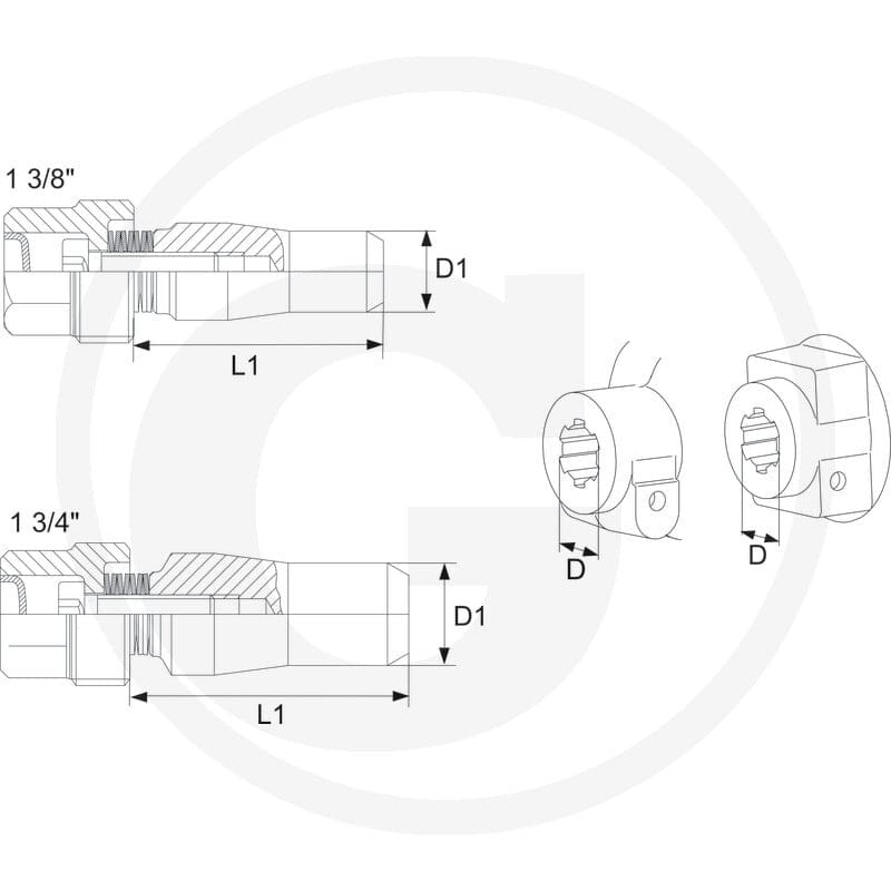 Walterscheid Stożek zaciskowy 395107540 | poltechparts.pl