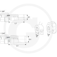 Walterscheid Stożek zaciskowy 395107540 | poltechparts.pl
