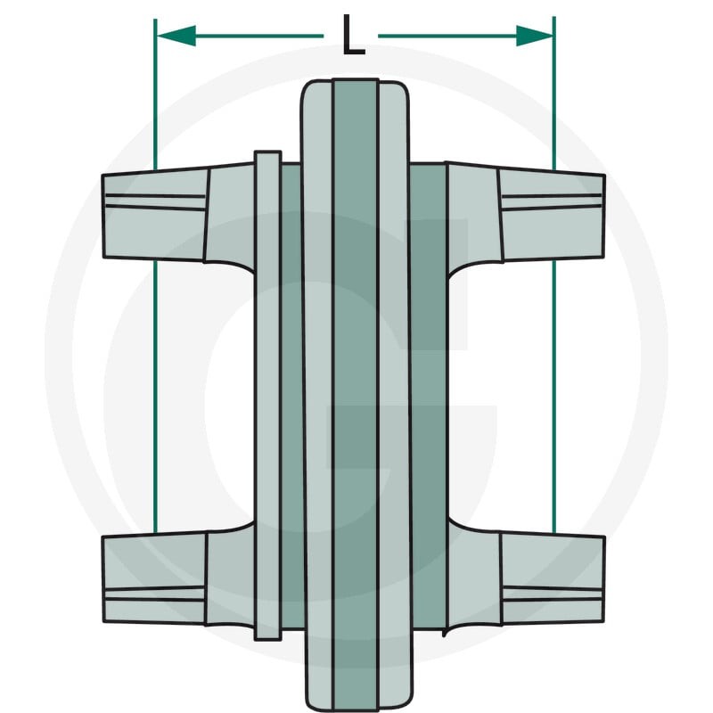 Weasler Widełki dwustronne 397428036000 - 397428036000 - Sklep rolniczy PoltechParts