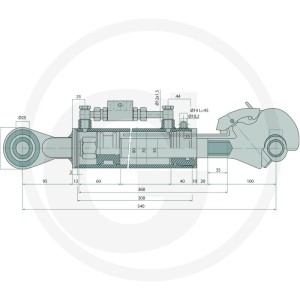 GRANIT Łącznik górny hydrauliczny 20018205