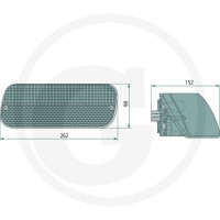 Cobo Lampa tylna 2270209990000 - 2270209990000 - Sklep rolniczy PoltechParts