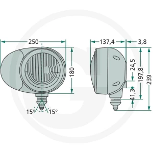 Cobo Reflektor kierunkowy 2270509180000