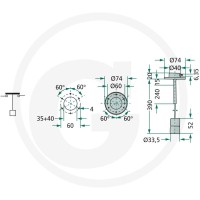 Cobo Wskaźnik poziomu paliwa 22729042000 - 22729042000 - Sklep rolniczy PoltechParts