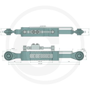 GRANIT Łącznik górny hydrauliczny 20010111