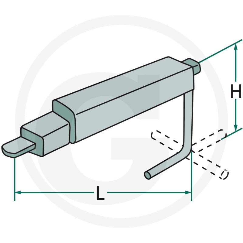 GRANIT Hamulec postojowy 2200900000 - 2200900000 - Sklep rolniczy PoltechParts