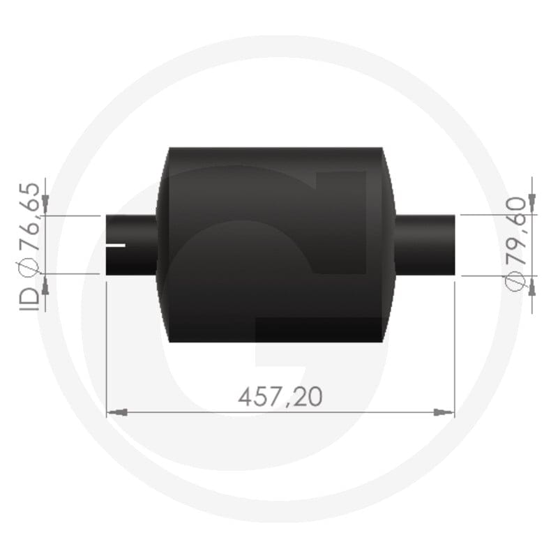 Tłumik 23815AGT0753 - 23815AGT0753 - Sklep rolniczy PoltechParts