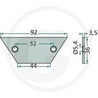 Płytka czyszcząca 5253233212 - Sklep PoltechParts