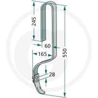 GRANIT Palec 18010.5018 | poltechparts.pl