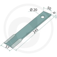 GRANIT Nóż 18063-IND-189 - 18063-IND-189 - Sklep rolniczy PoltechParts