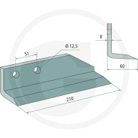 GRANIT Nóż 180633-SDO-05L - 180633-SDO-05L - Sklep rolniczy PoltechParts