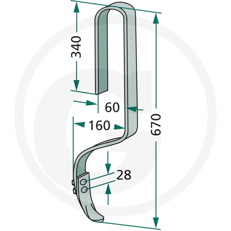 GRANIT Palec 18010.5014 | poltechparts.pl