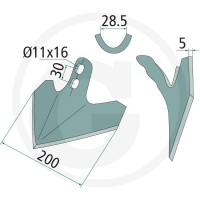 GRANIT Gęsiostopka 180101.IND-717 - 180101.IND-717 - Sklep rolniczy PoltechParts