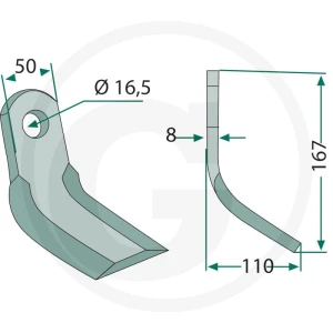 GRANIT Y-Messer 1803200352