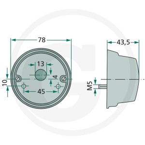 HELLA Lampa pozycyjna-kierunkowskaz 4550020180