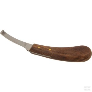 Nóż do korekcji racic prawy, wąski, 21 cm, Kerbl