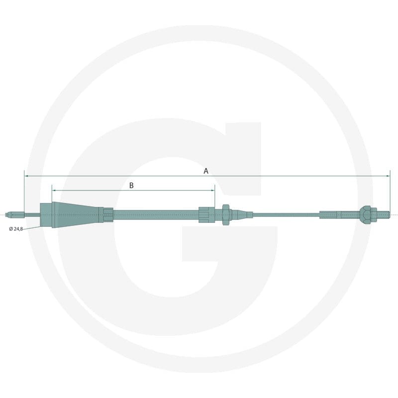 WAP Linka hamulcowa 14240655 - 14240655 - Sklep rolniczy PoltechParts