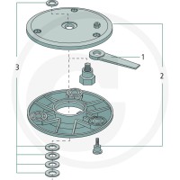 GRANIT Nożyk zapasowy 13271241 - 13271241 - Sklep rolniczy PoltechParts