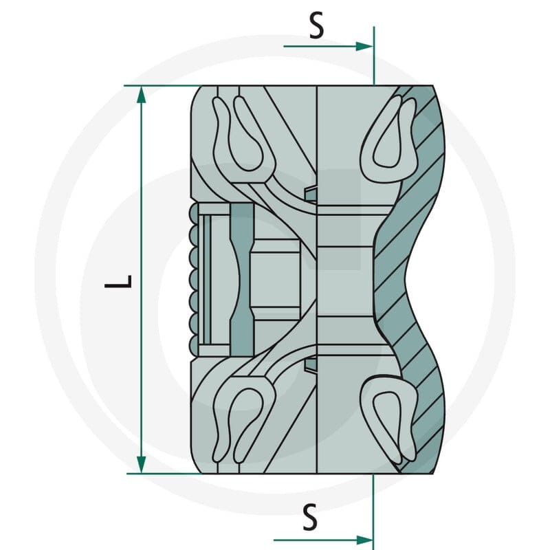Kongsberg ABC Rozdzielacz wtykowy 22896150205 - Sklep PoltechParts