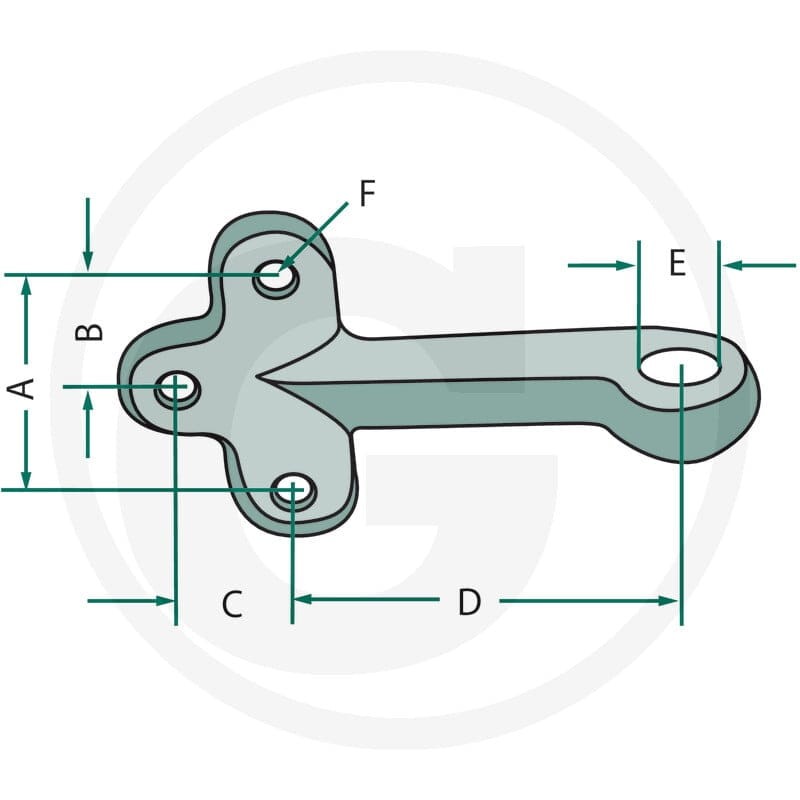 GRANIT Oczko zamykacza 22010027 - 22010027 - Sklep rolniczy PoltechParts